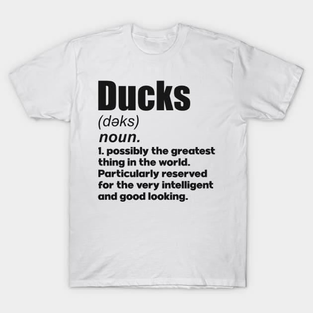 Ducks pet lover gifts definition. Perfect present for mom mother dad father friend him or her T-Shirt by SerenityByAlex